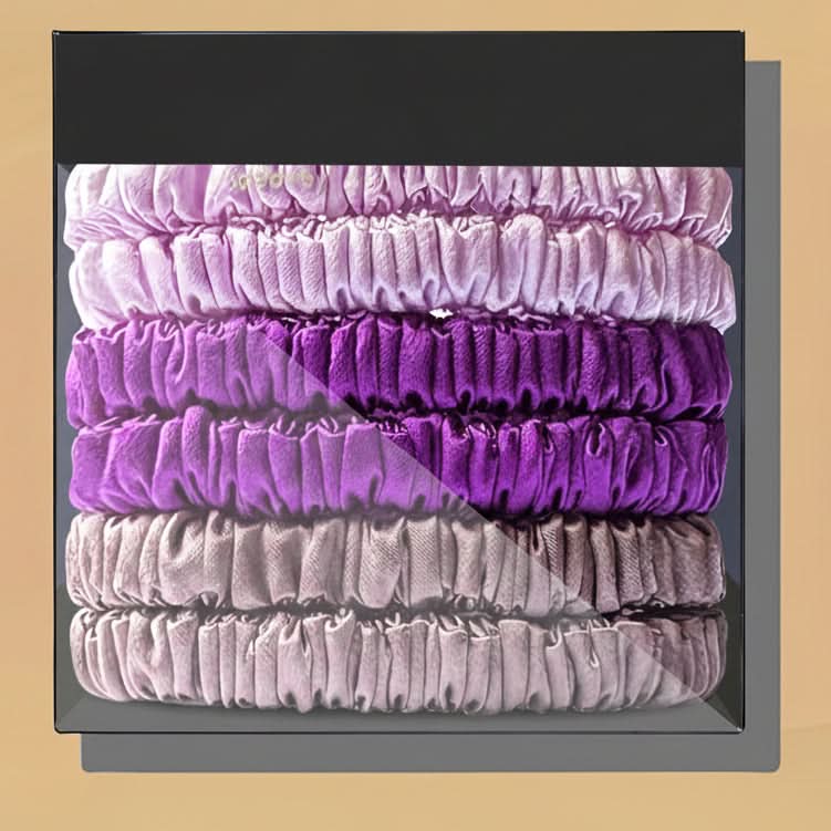 HAIRNOVA – 6-Pack Minimalist Hair Ties for Everyday Styling