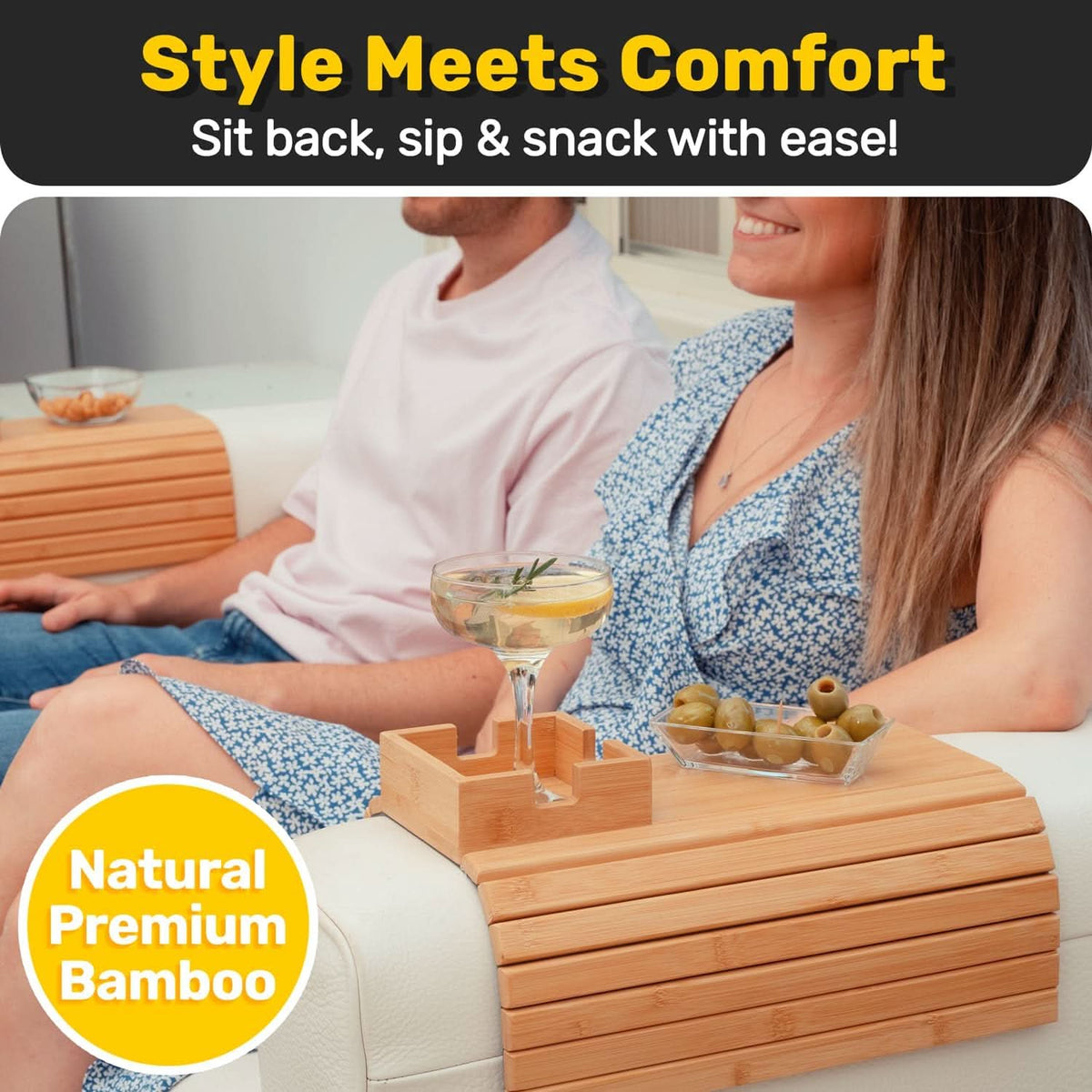SOFAHOLD – Sofa Cup Holder for Easy Beverage Security
