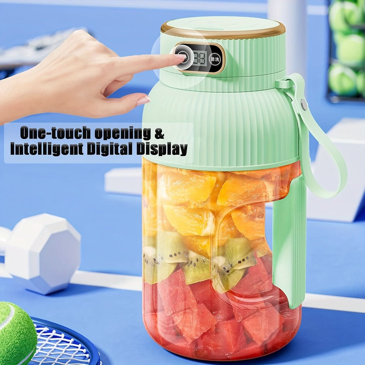 JUICENOVA – Blender portable amélioré pour boissons fraîches