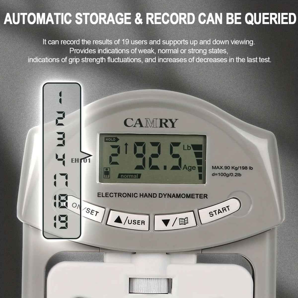 GRIPMETER PRO – Digitalt grebstestapparat