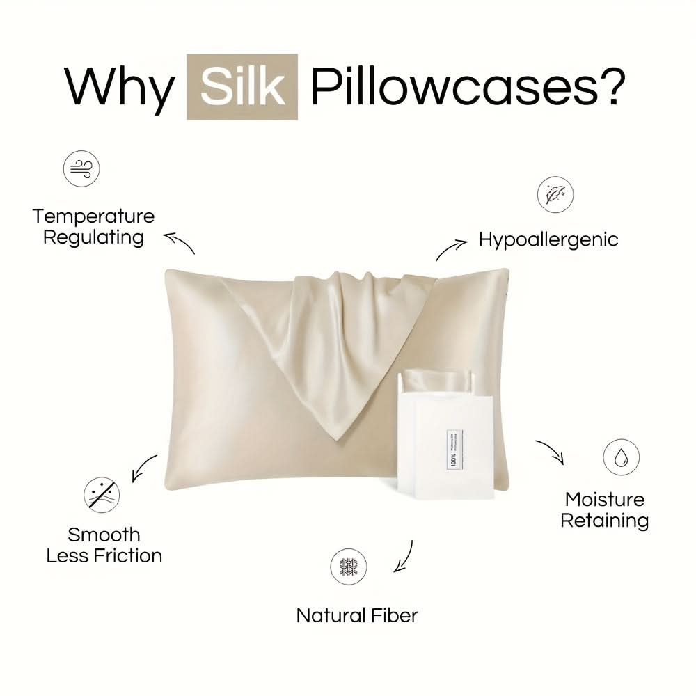 SLEEPNOVA – Envelope Pillowcase for Smooth Comfortable Sleep