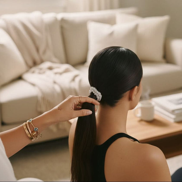 HAIRNOVA – 6-pak minimalistiske hårbånd til daglig styling