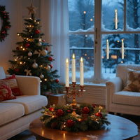 FLICKERELIA – Flameless LED Window Candles for a Cozy Evening Glow
