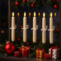 FLICKERELIA – Flameless LED Window Candles for a Cozy Evening Glow