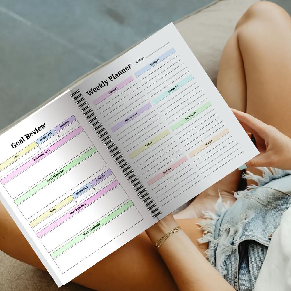 DAILYSTRUCT - Planificateur de productivité TDAH pour une organisation quotidienne et hebdomadaire structurée