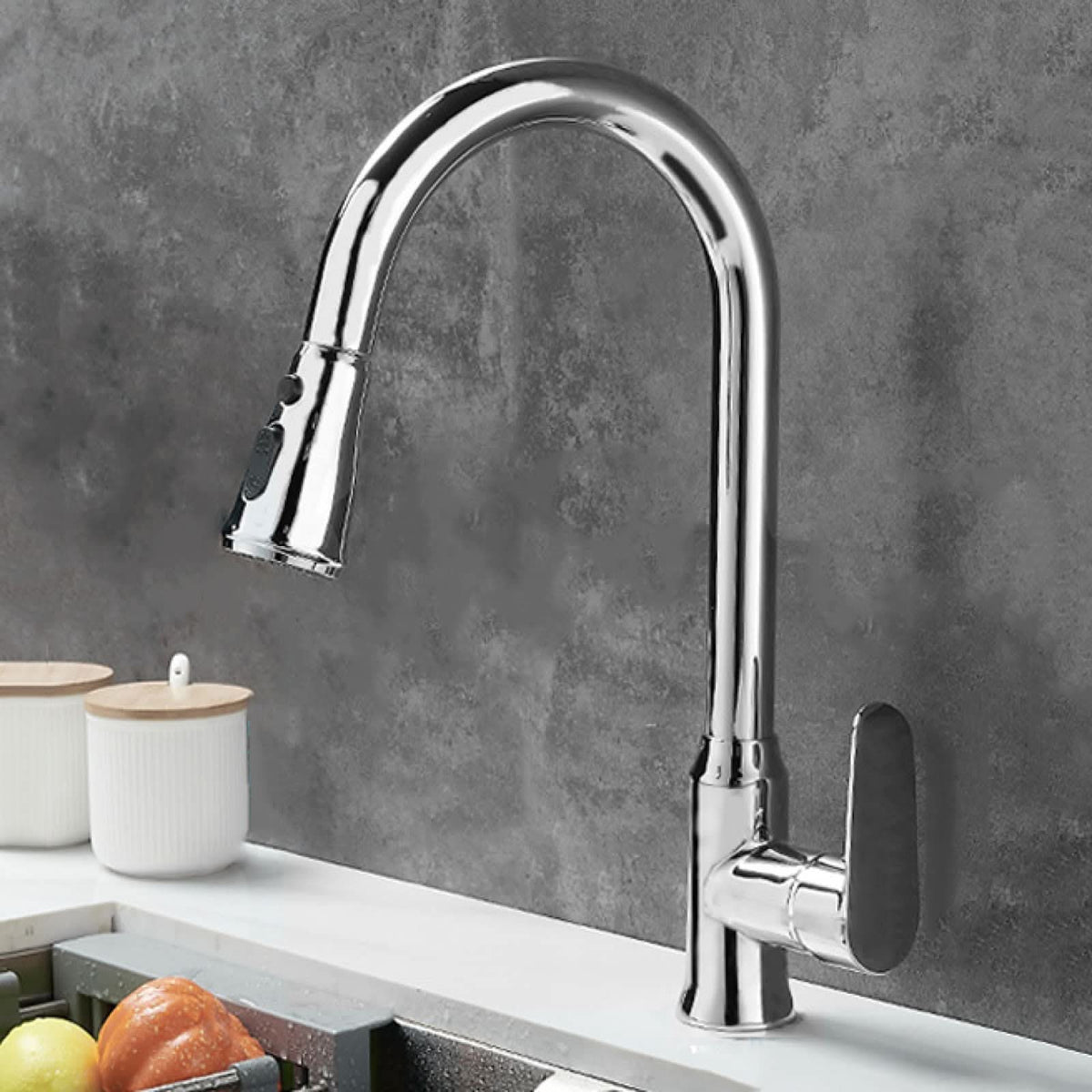 SINKOVA – Rubinetto da cucina estraibile per pulizie quotidiane comode