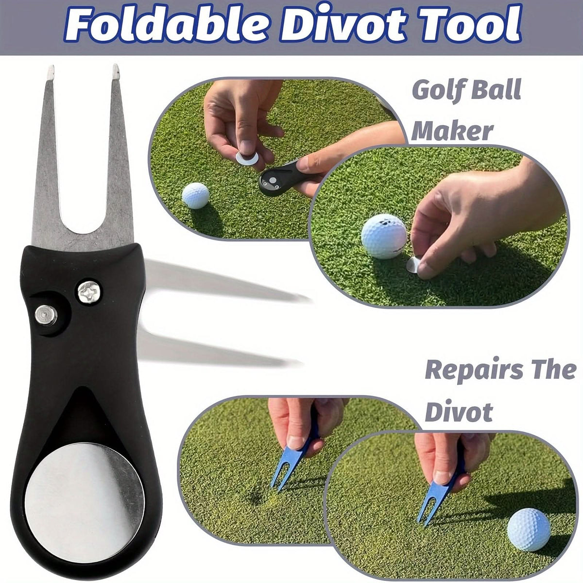 FairwayNest - Kit de Acessórios para Limpeza de Golfe