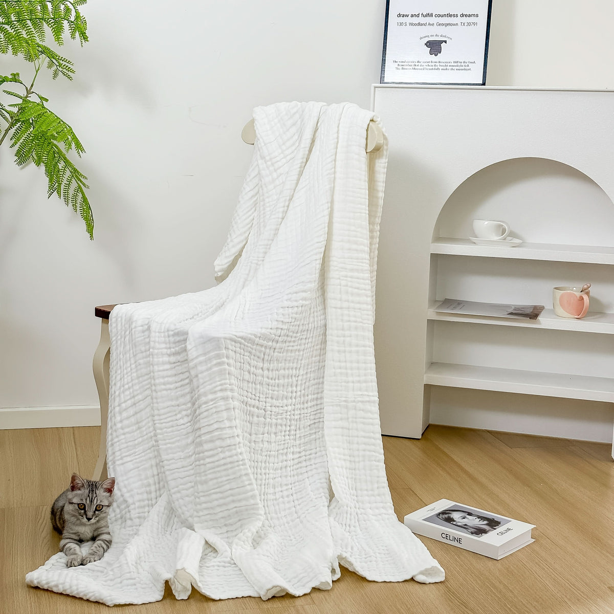 AIRFLOW – Couverture ultra-respirante à 6 couches pour un confort toute l'année