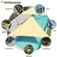 SHADETRIA – Triangle Sunshade Sail