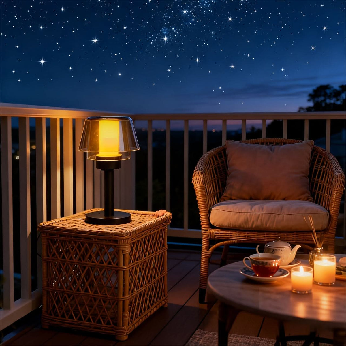 SOLVANTA – Flame Pathway Table Light
