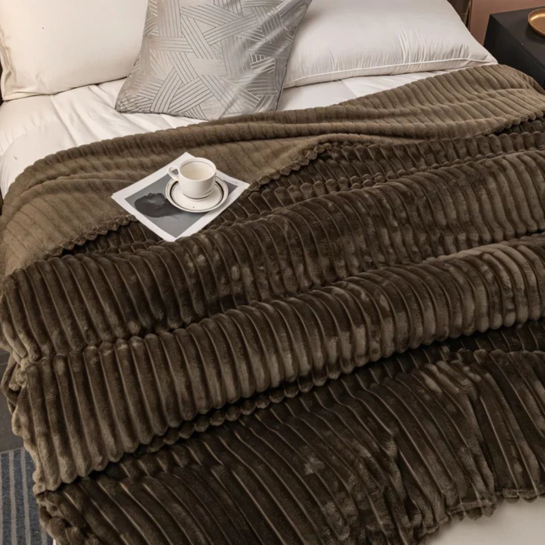 WARMELVIXA – Plush Bed Blanket for Cozy Cold-Weather Comfort