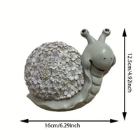 SNAILGLOW – Solar Garden Statue Light