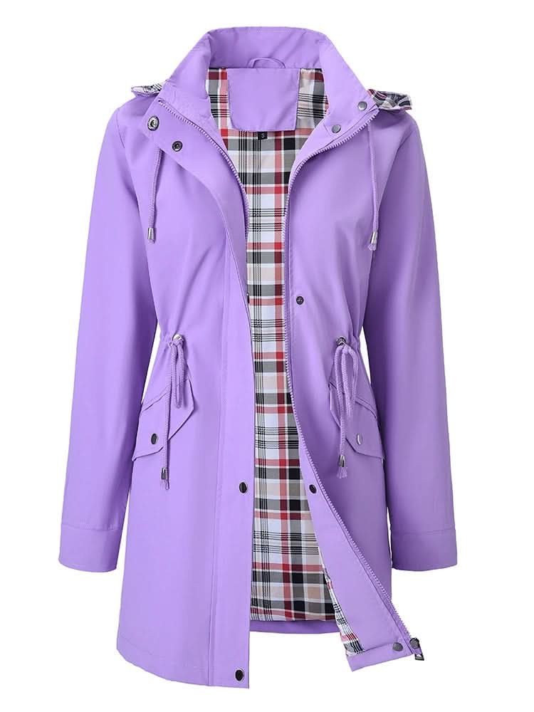 SKYENZA – Parka de cintura ajustada para um estilo preparado para qualquer clima sem esforço