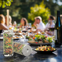 SIZZLEFLOW – BBQ Grillkorb für sanftes Wenden & Kochkontrolle