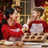 HOLLYTWIST – 10-teiliges Weihnachts-Scrunchie-Set für festliche Weihnachtsstimmung
