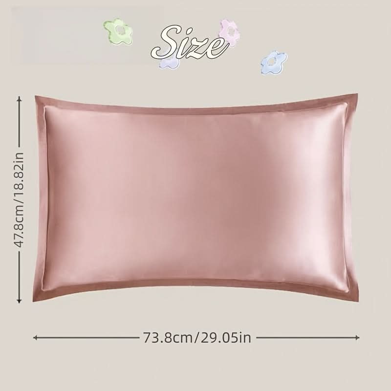 SATINORA – 2-Pack Envelope Pillowcases for Smooth Sleep