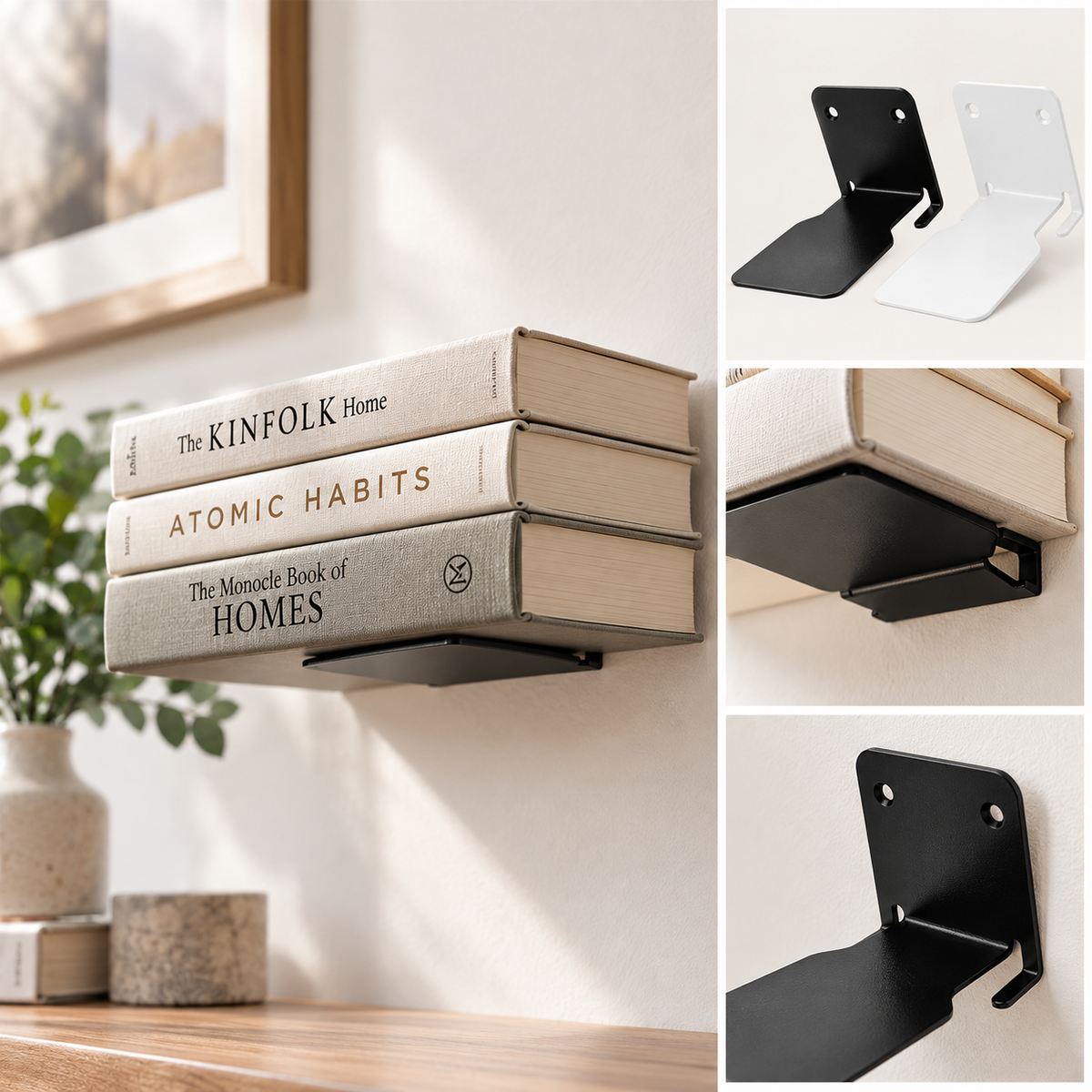 BOOKLOFT – Estantería flotante para libros para ahorrar espacio
