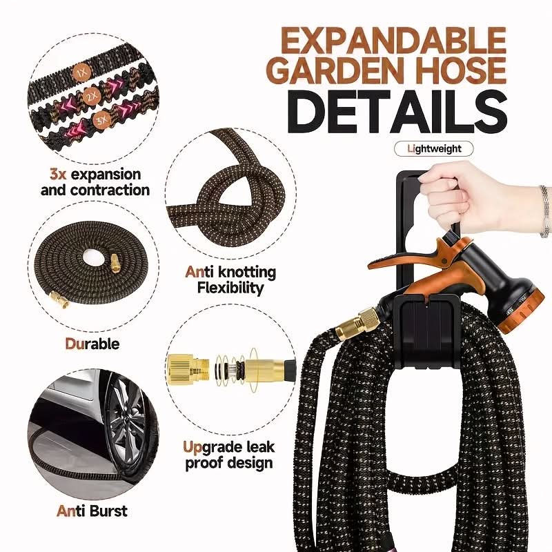 FLEXINOZZ – Mangueira de Jardim com 10 Modos de Pulverização para Limpeza Exterior