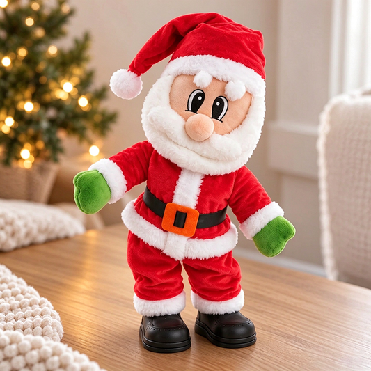SANTABOOGIA – Dancing Santa Plush Toy for Joyful Christmas Entertainment