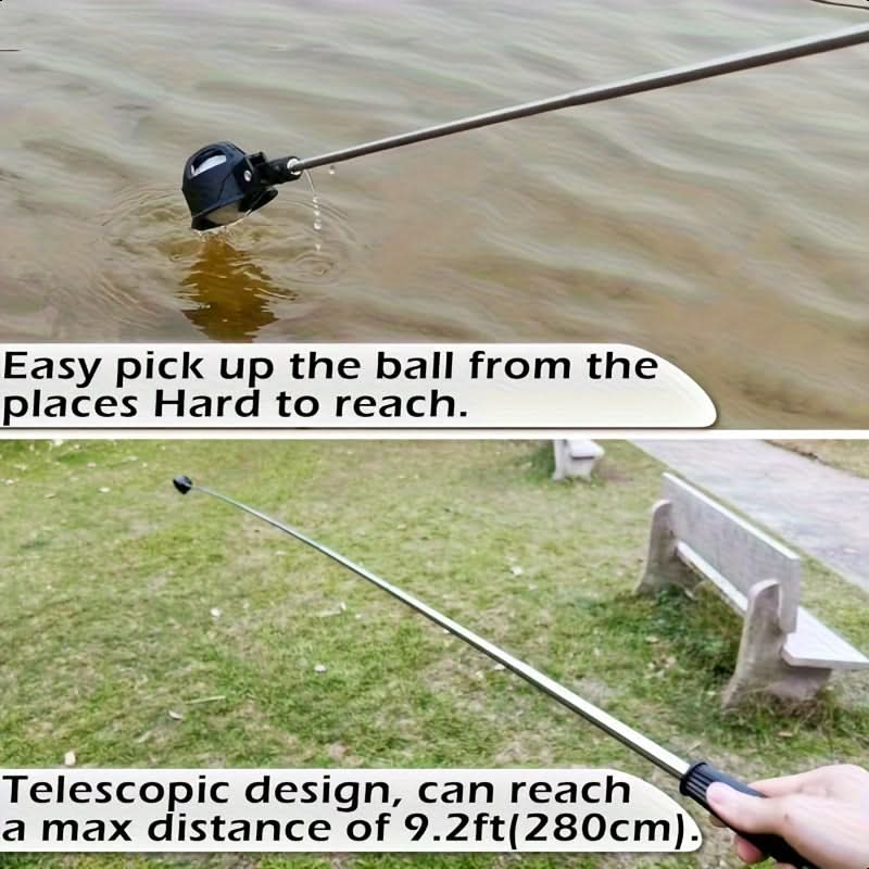 Golfora - Telescopic Stainless Steel Golf Ball Retriever