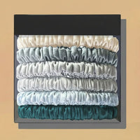 HAIRNOVA – 6-Pack Minimalist Hair Ties for Everyday Styling