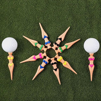 Pinova - Set da 5 tee da golf bikini originali