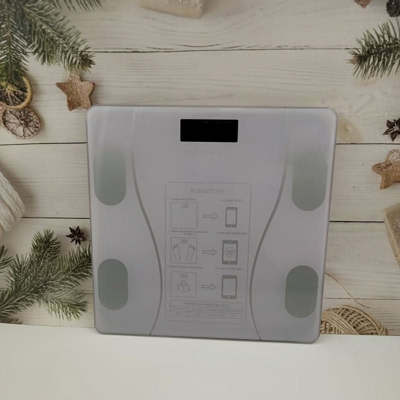 FITTRACK - Báscula inteligente para peso corporal con pantalla LCD para monitoreo diario de salud