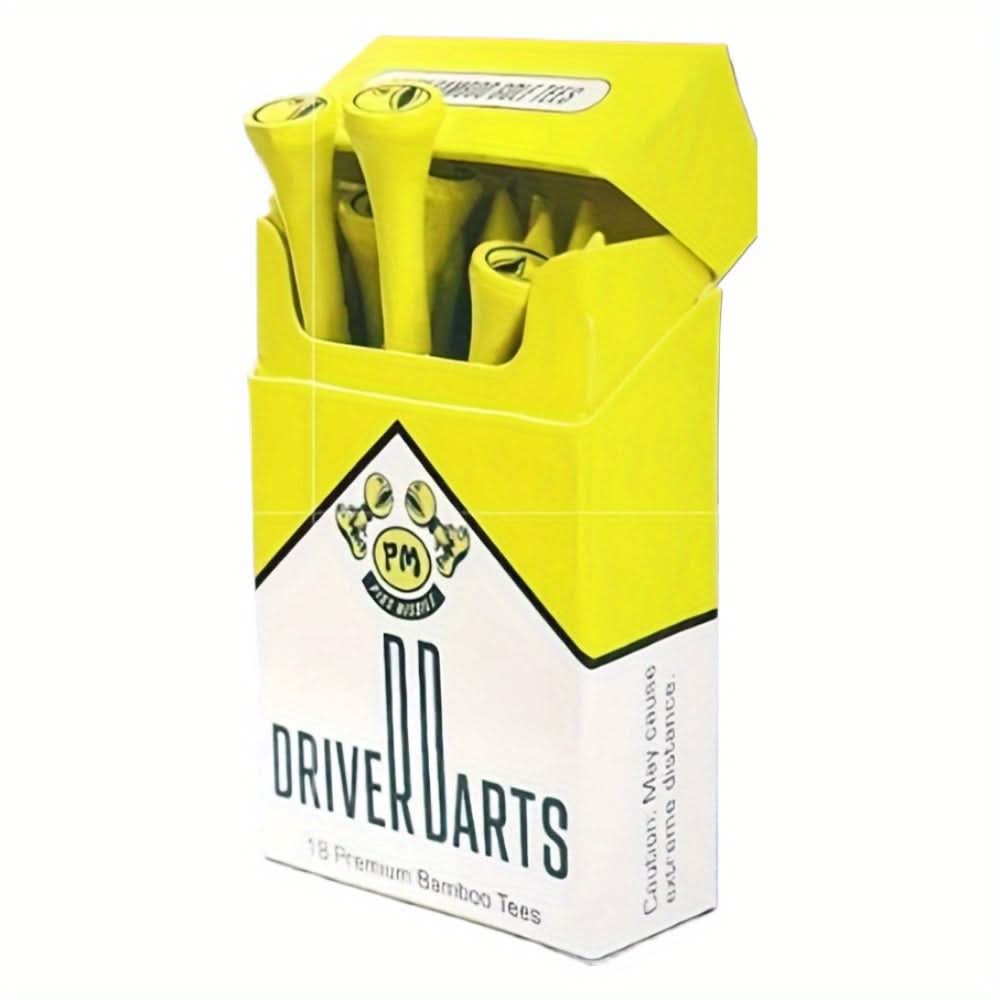 Dartiva - Set di tee da golf in bambù premium
