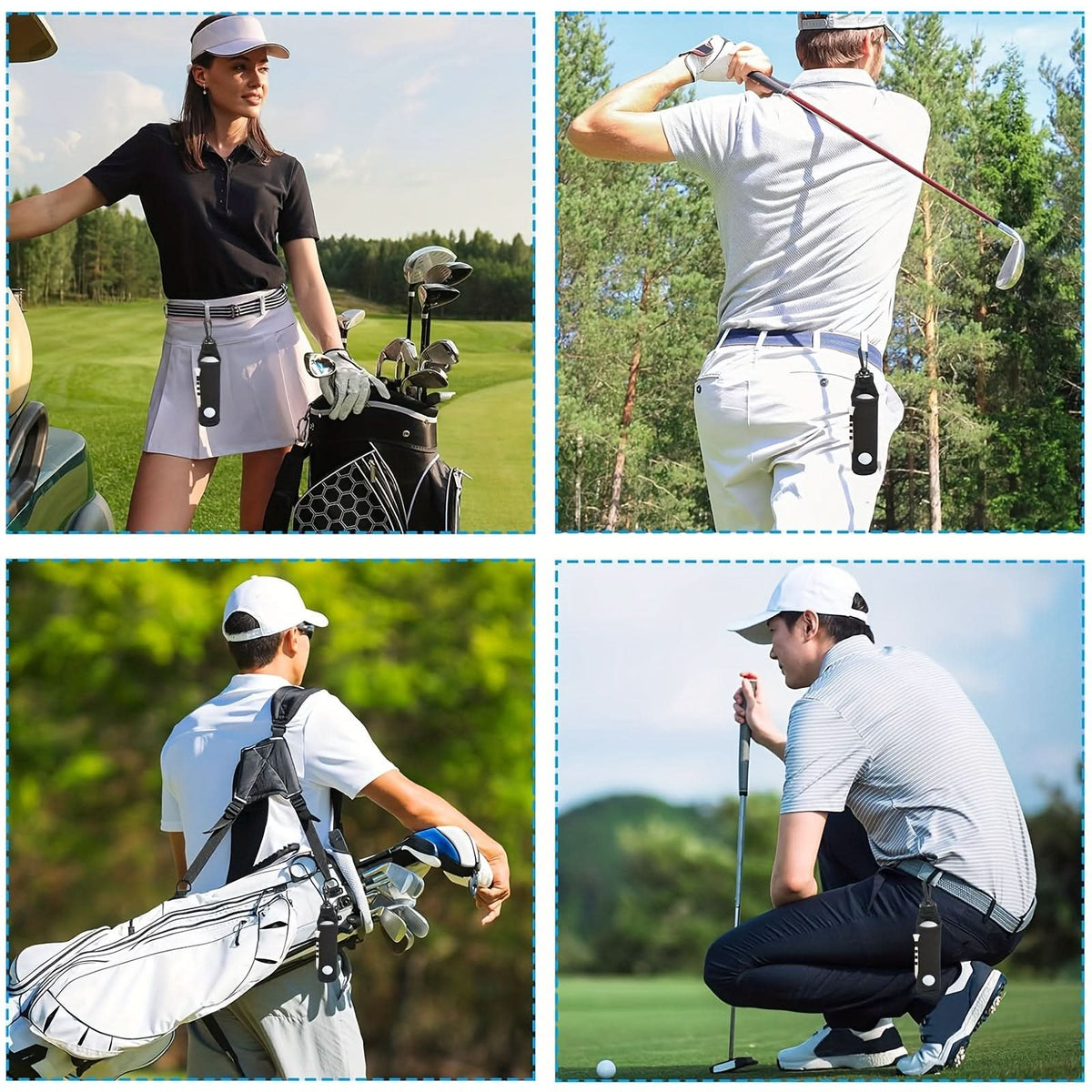FairwayNest - Kit de Acessórios para Limpeza de Golfe