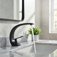 NORDIFLOW - Black Brass Basin Faucet