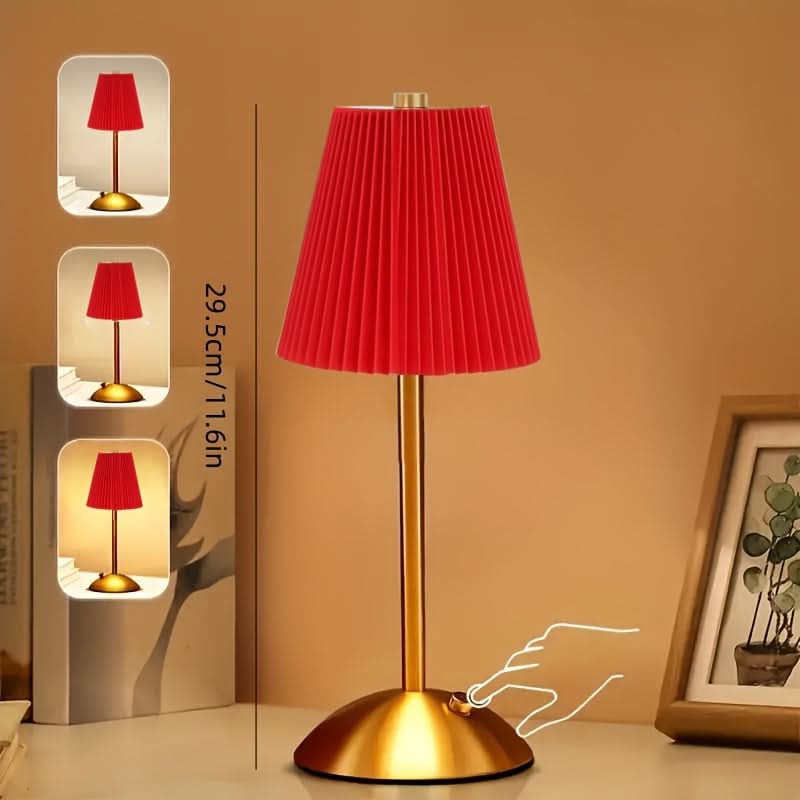 RUFFLUX – Rechargeable Ruffled Accent Lamp