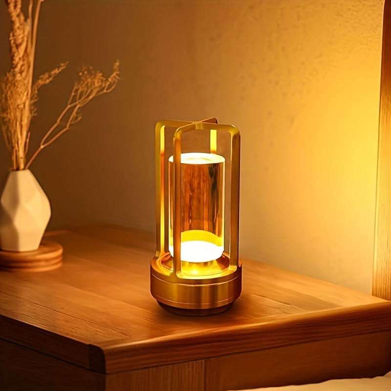 VINTALUX – Lampada da tavolo vintage ricaricabile