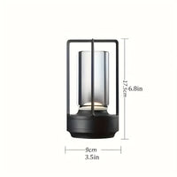 VINTALUX – Lampada da tavolo vintage ricaricabile