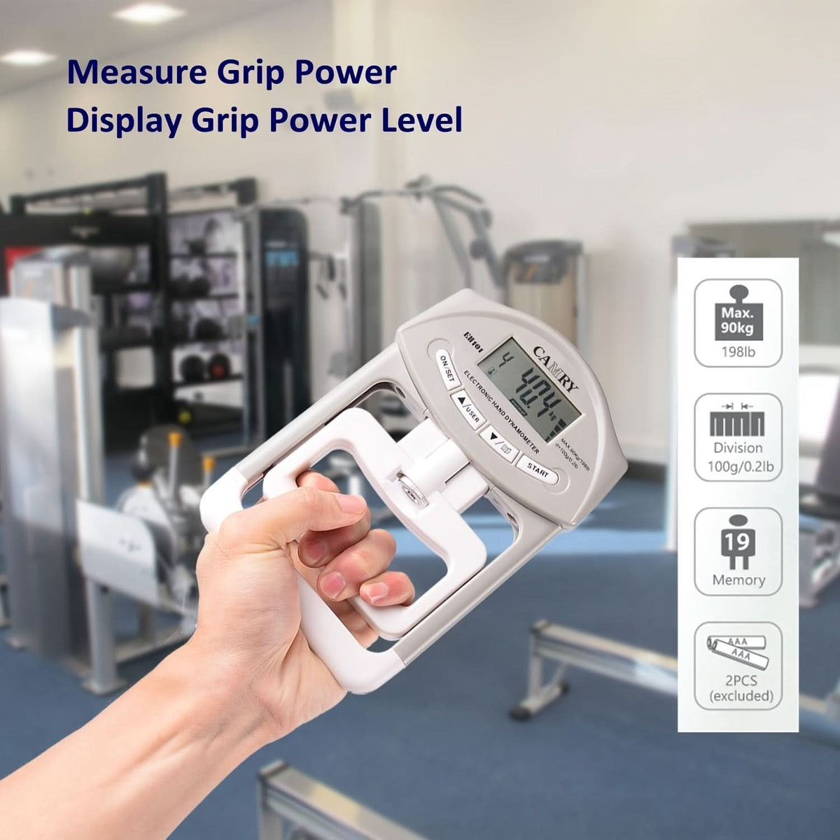 GRIPMETER PRO – Digitalt grebstestapparat