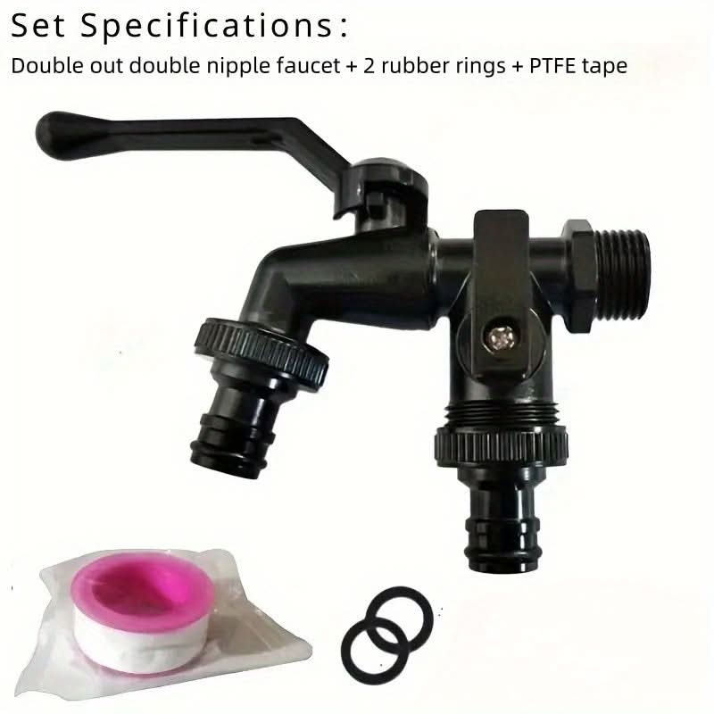 FLOWMASTER – Durable Dual Connection Valve for Garden Watering