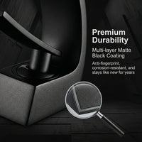 NORDIFLOW - Black Brass Basin Faucet