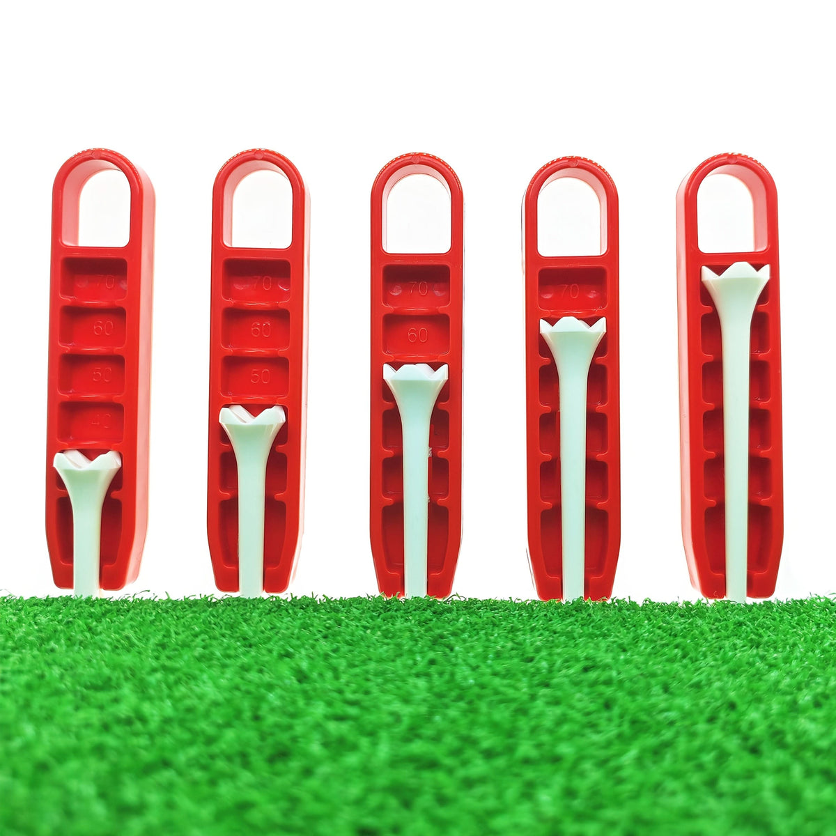 TEELEVEL – Adjustable Golf Tee Depth Tool