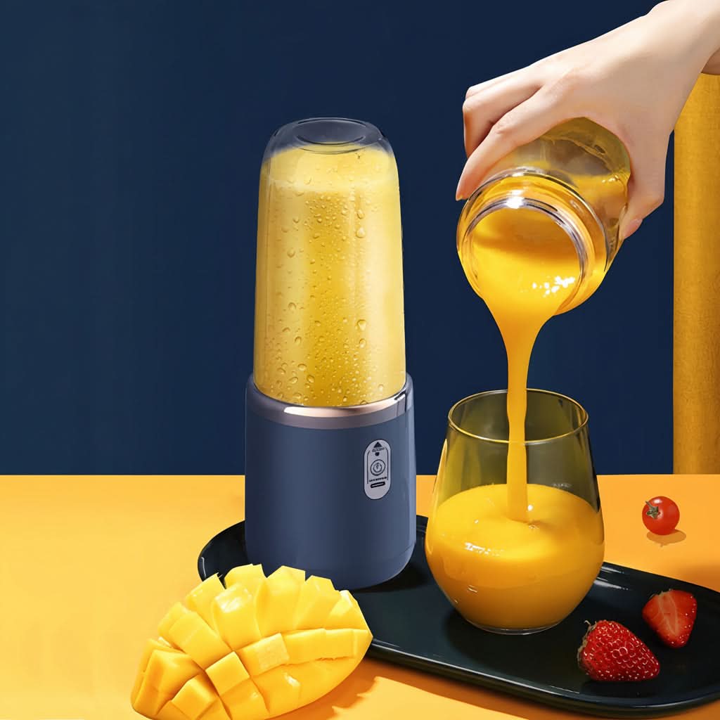 FRUITWAVE – USB Genopladelig Juicekop til Udendørs og Kontorbrug