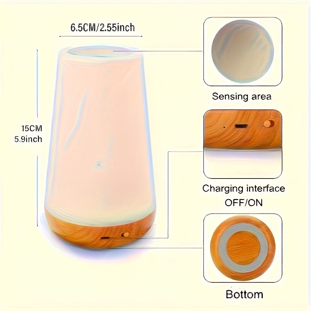AMBIWAVE – Justerbar touch-lampe til varm og farverig belysning
