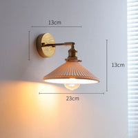 AUREKUMORA – Applique murale cannelée pour un éclairage décoratif raffiné