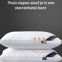 SLEEPMIST – Hypoallergenic 3D Pillow Set for Gentle Nightly Comfort