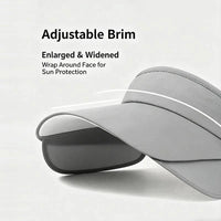 Adjustable Brim Sun Hat for Men and Women - Breathable Summer Beach Hat 3