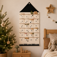HOLLYHIDE – Adventskalender mit 24 Überraschungstaschen für festliche Freude