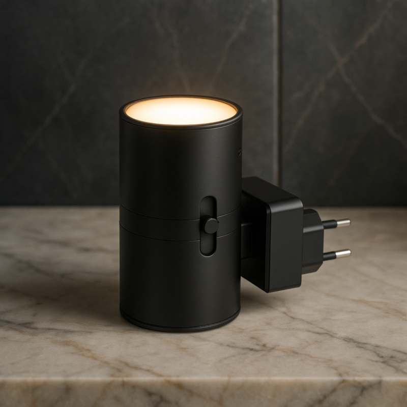 AUTOGLOAM – Plug-In Wall Lamp With Auto Sensor for Gentle Night Glow
