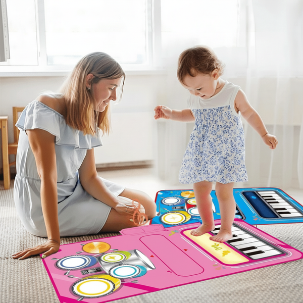 TuneTots – Interaktive musikalische Spielmatte mit 5 Instrumenten