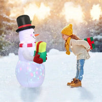 FROSTELIXA – Light-Up Inflatable Snowman for Magical Christmas Displays