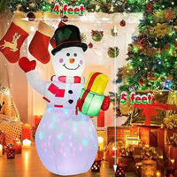 FROSTELIXA – Light-Up Inflatable Snowman for Magical Christmas Displays