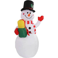 FROSTELIXA – Light-Up Inflatable Snowman for Magical Christmas Displays