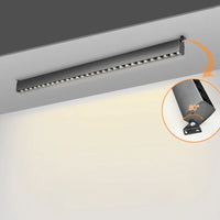 PIVOTLUME – Rotatable Linear LED Ceiling Light for Flexible Illumination