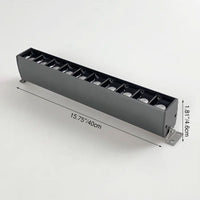PIVOTLUME – Rotatable Linear LED Ceiling Light for Flexible Illumination